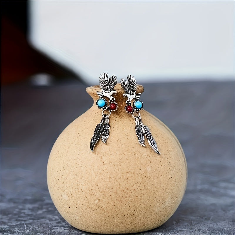 Handgefertigte Vintage Ohrring