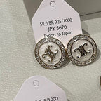 Atemberaubende Ohrring für den Alltag