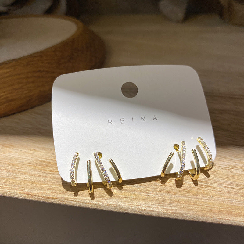 Atemberaubende Ohrring für den Alltag