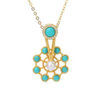 Romantische Gold Halskette für besondere Momente