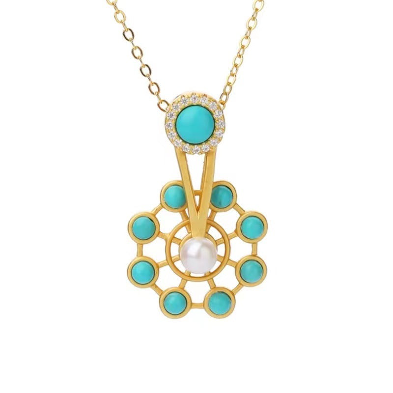 Romantische Gold Halskette für besondere Momente