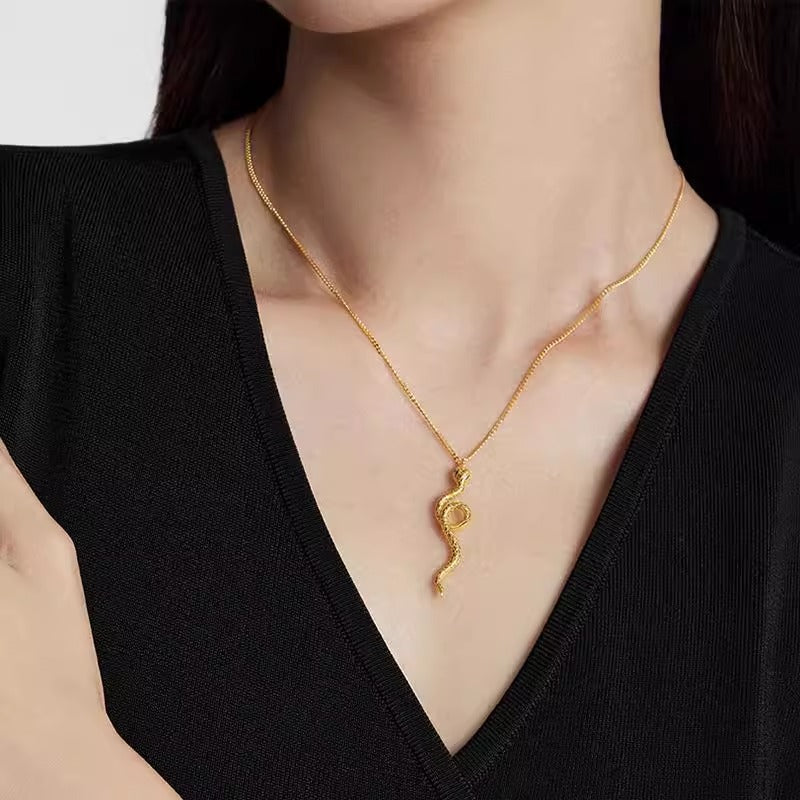 Elegante Gold Halskette für jeden Anlass