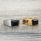 Zarte handwerkliche Ring