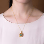 Romantische Gold Halskette für besondere Momente