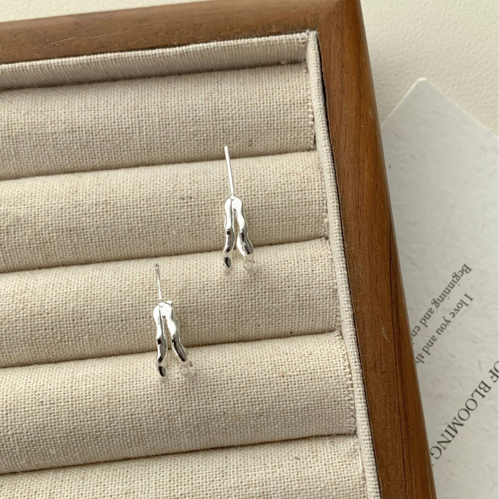 Handgefertigte Vintage Ohrring