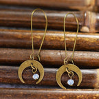 Zarte handwerkliche Ohrring