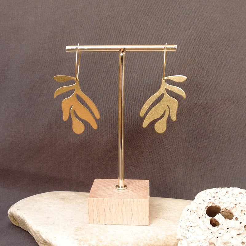 Atemberaubende Gold Ohrring für den Alltag