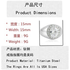 Atemberaubende Ring für den Alltag