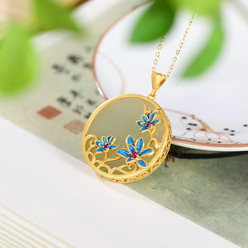 Romantische Silber Halskette für besondere Momente