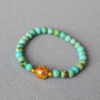 Zarte handwerkliche Gold Armband