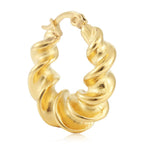 Elegante Gold Ohrring für jeden Anlass