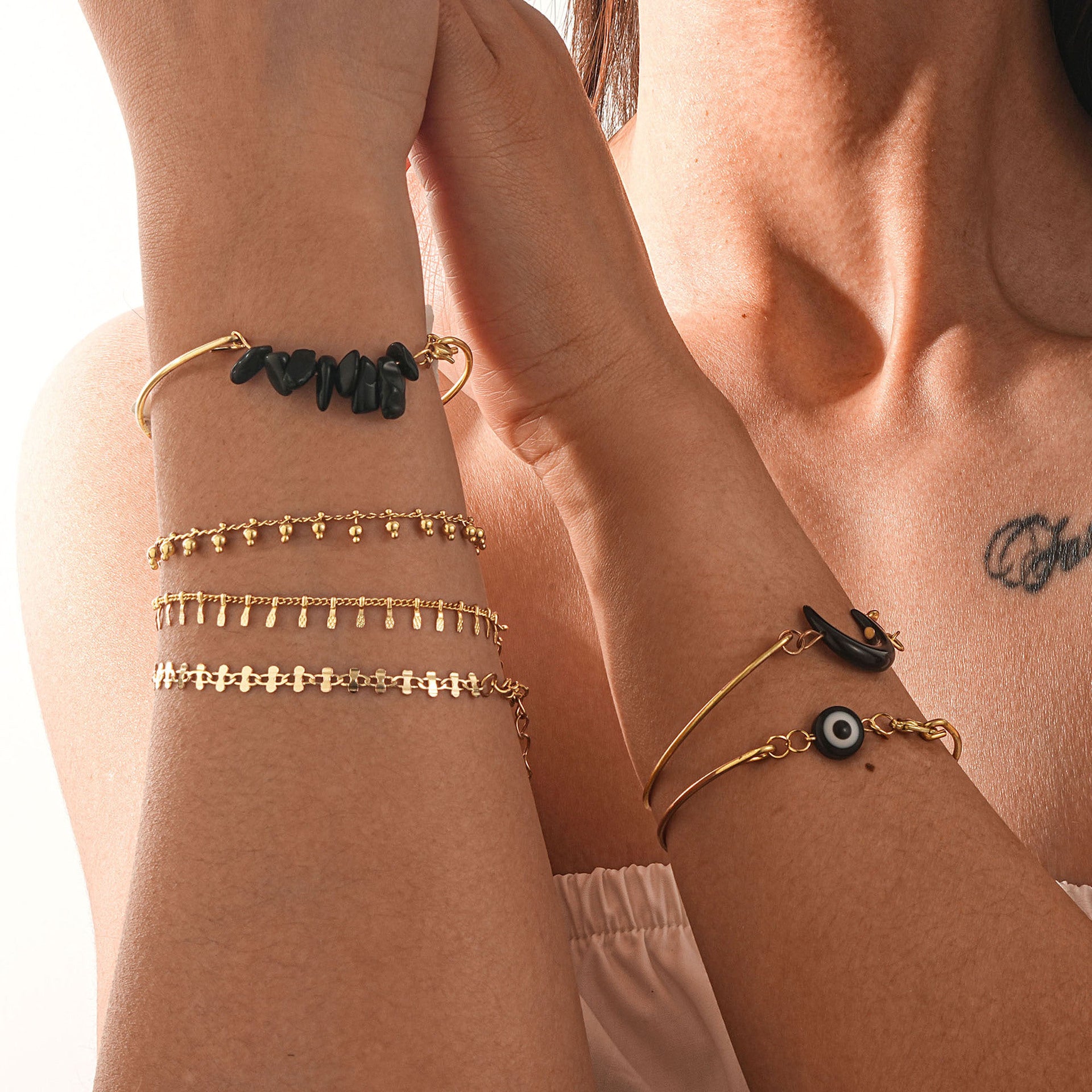 Romantische Gold Armband für besondere Momente