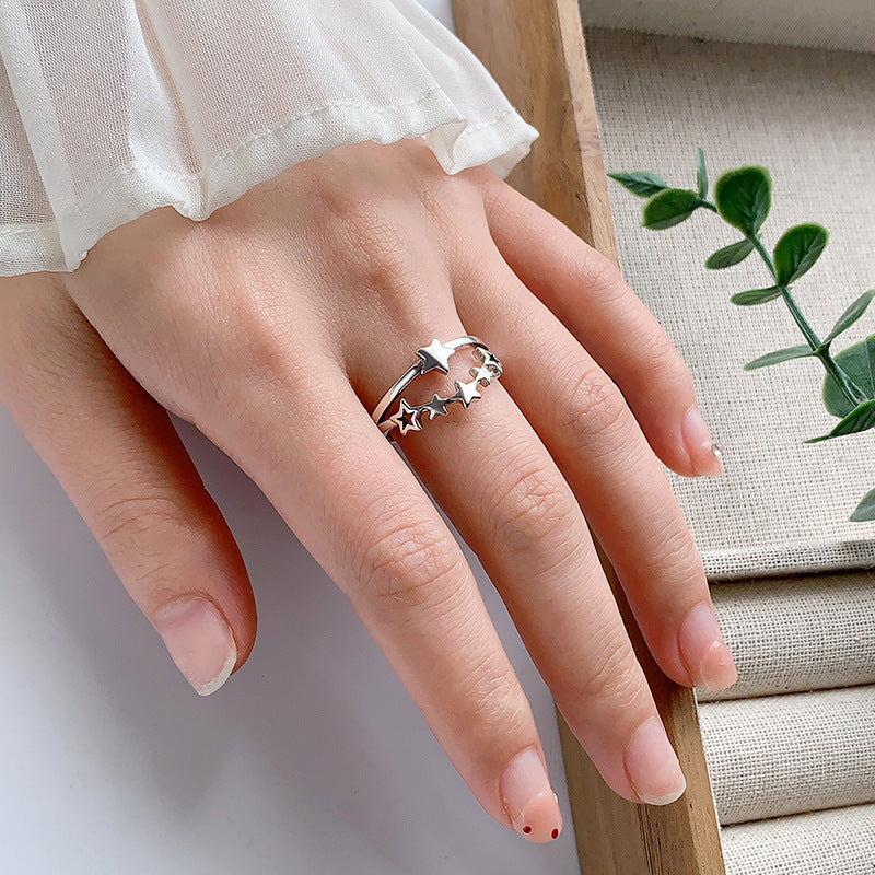 Romantische Silber Ring für besondere Momente