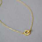 Romantische Gold Halskette für besondere Momente