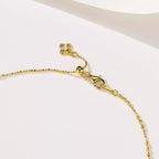 Romantische Gold Halskette für besondere Momente