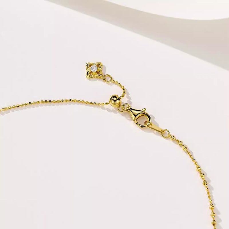 Romantische Gold Halskette für besondere Momente