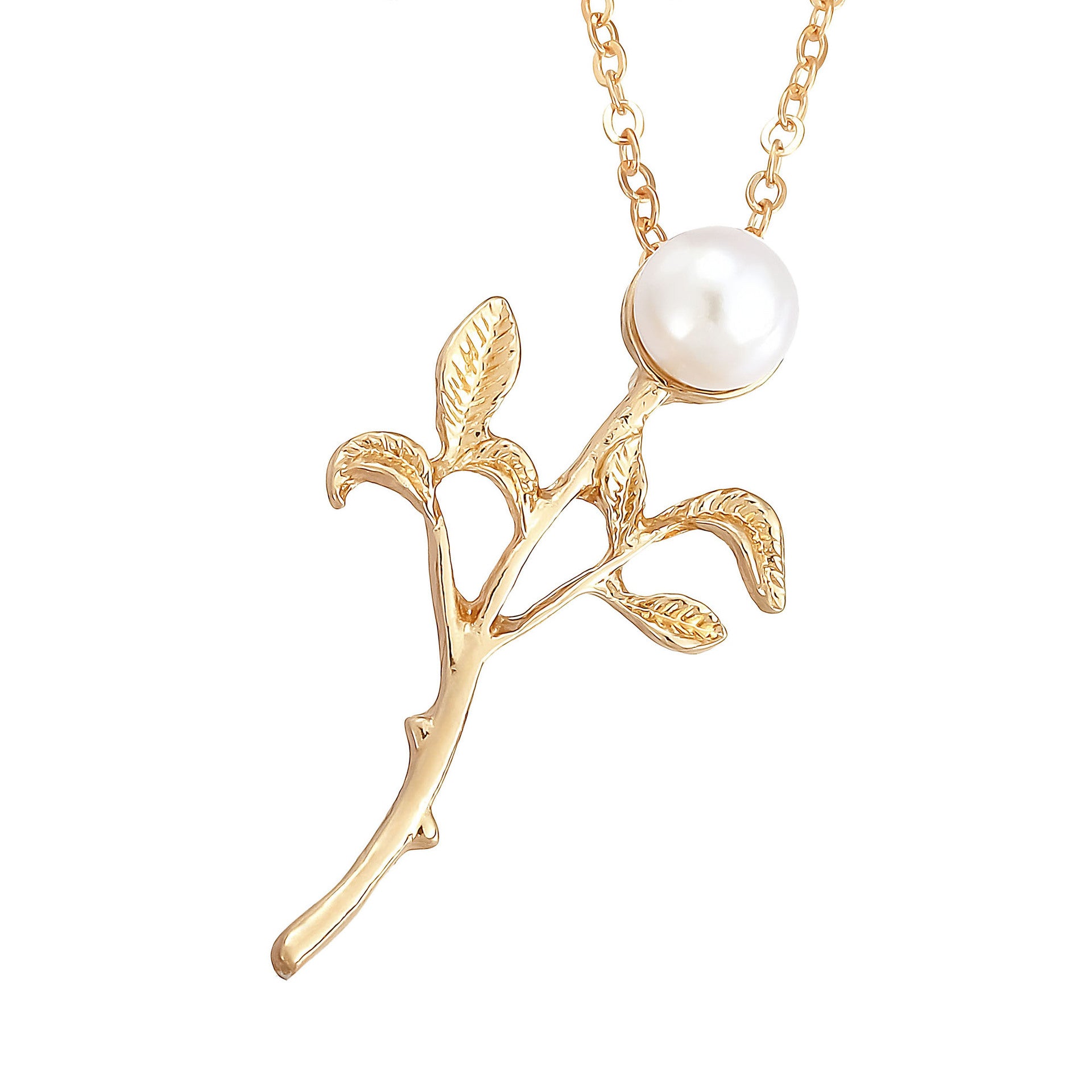 Zarte handwerkliche Perlen Halskette