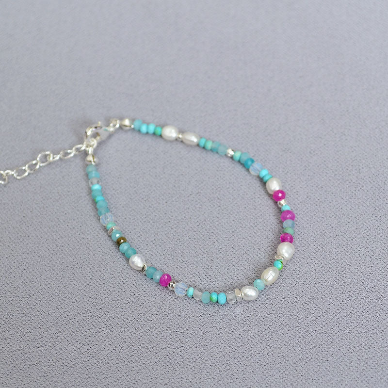 Romantische Perlen Halskette für besondere Momente