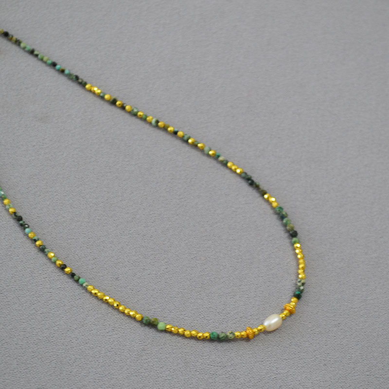 Romantische Gold Halskette für besondere Momente