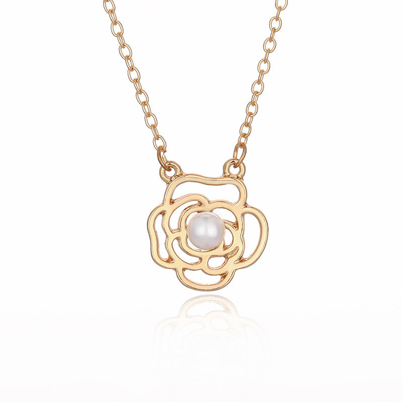 Schöne Perlen Halskette mit einzigartigem Stil