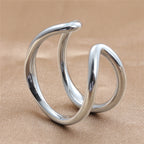 Zarte handwerkliche Ring