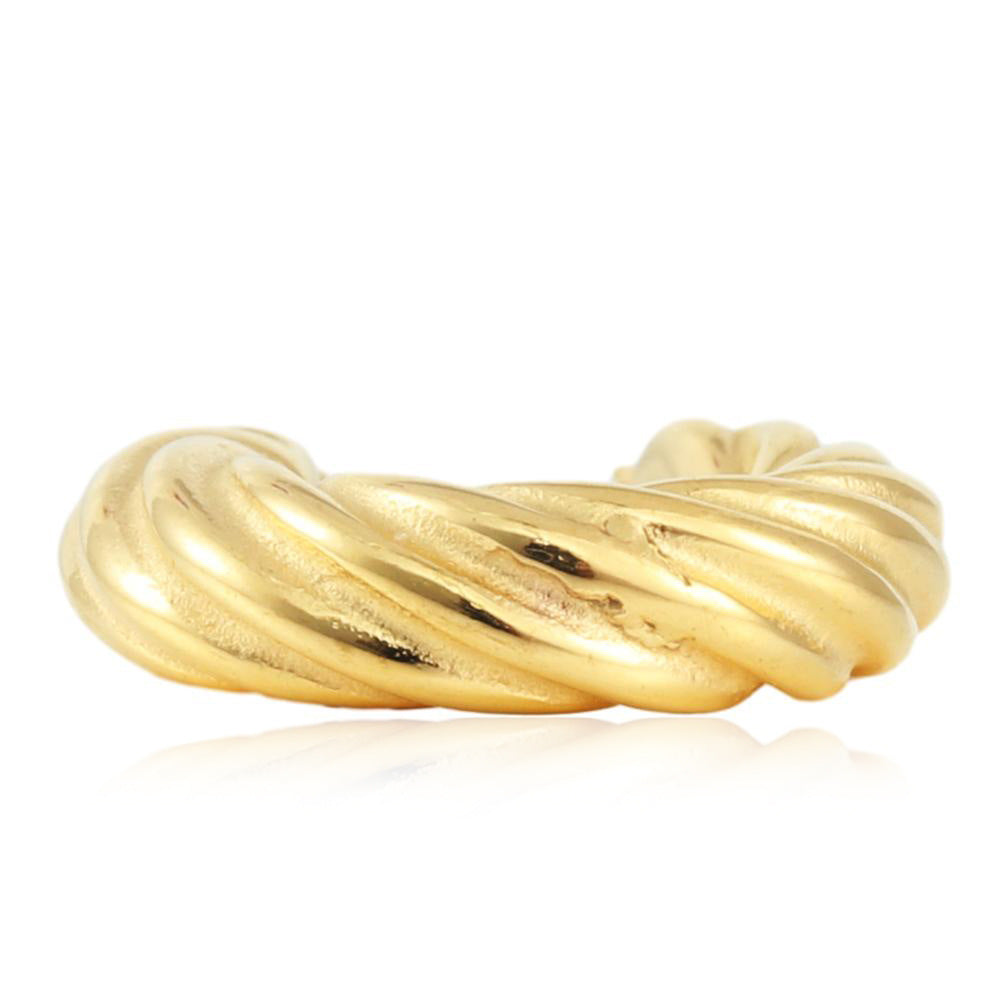 Schöne Gold Ohrring mit einzigartigem Stil