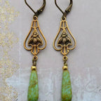 Schöne Gold Ohrring mit einzigartigem Stil