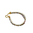 Zarte handwerkliche Perlen Armband