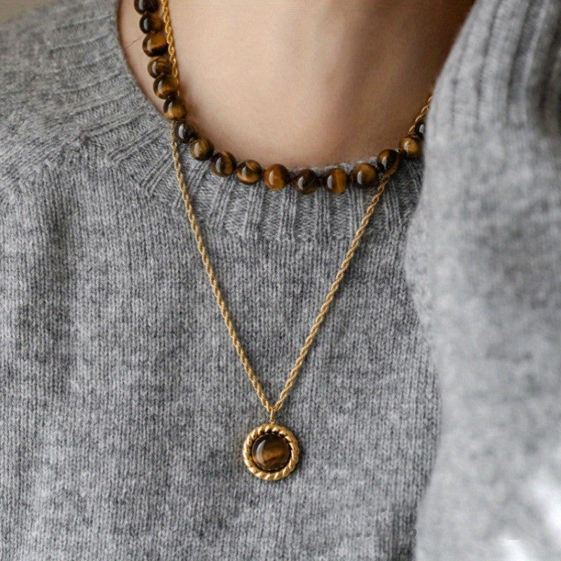 Handgefertigte Vintage Halskette