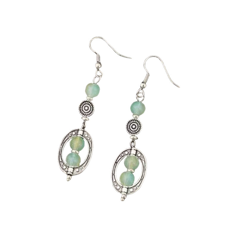 Zarte handwerkliche Ohrring