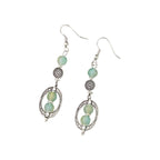 Zarte handwerkliche Ohrring