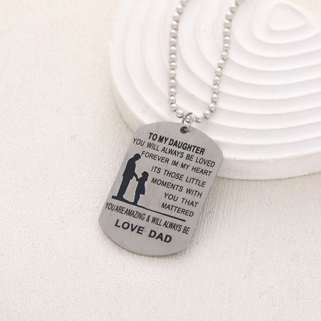 Zarte handwerkliche Halskette