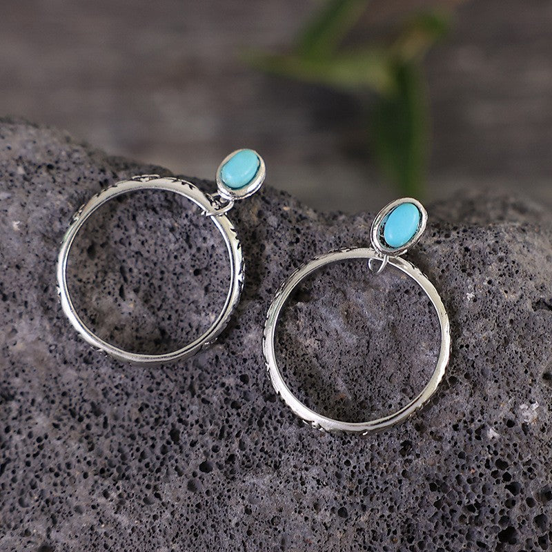 Handgefertigte Vintage Ohrring