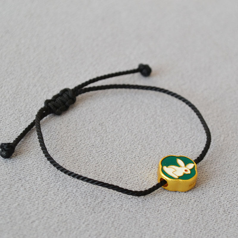 Handgefertigte Vintage Gold Armband