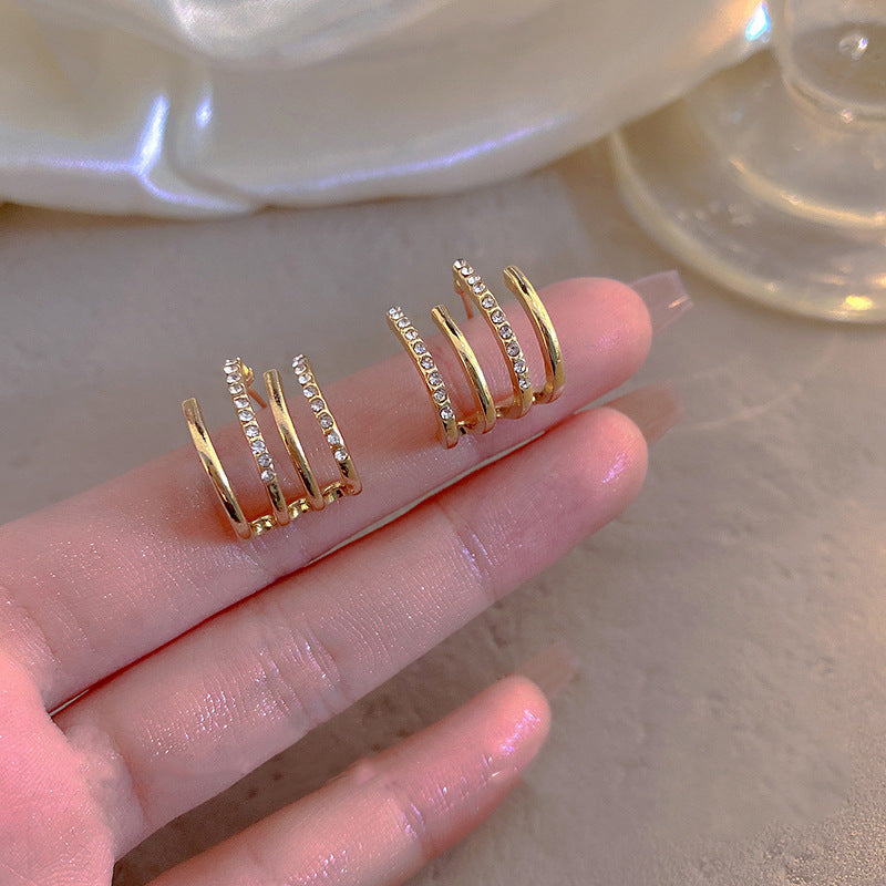 Atemberaubende Ohrring für den Alltag