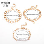 Klassische Gold Armband mit zeitloser Eleganz