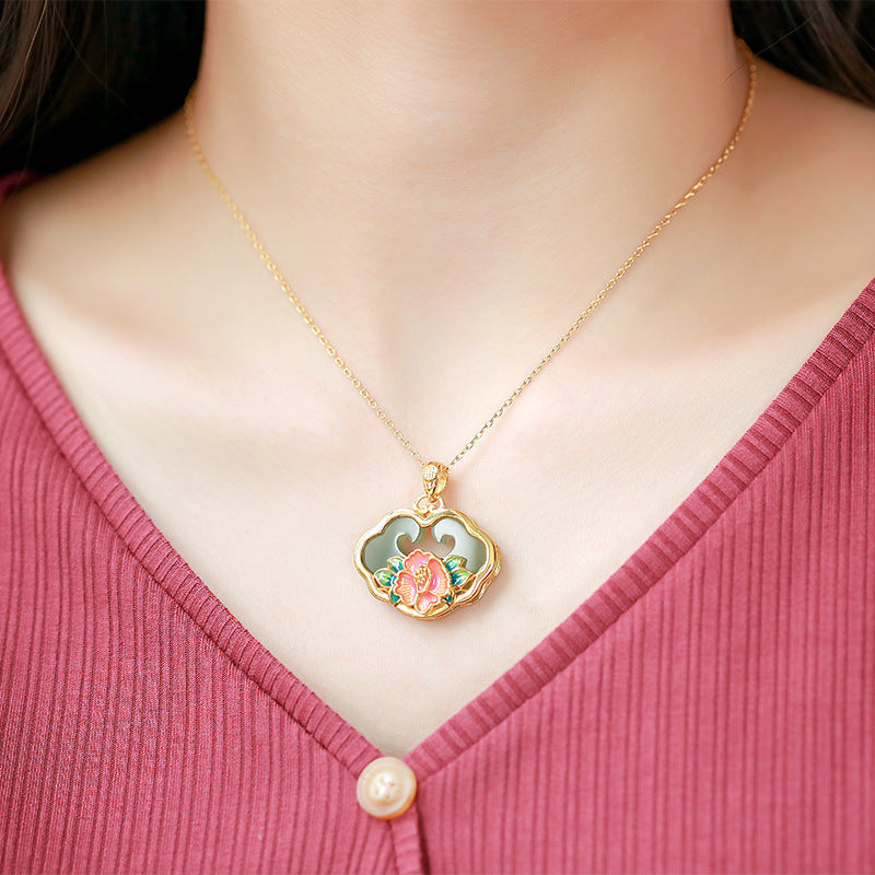 Romantische Gold Halskette für besondere Momente