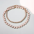 Zarte handwerkliche Halskette