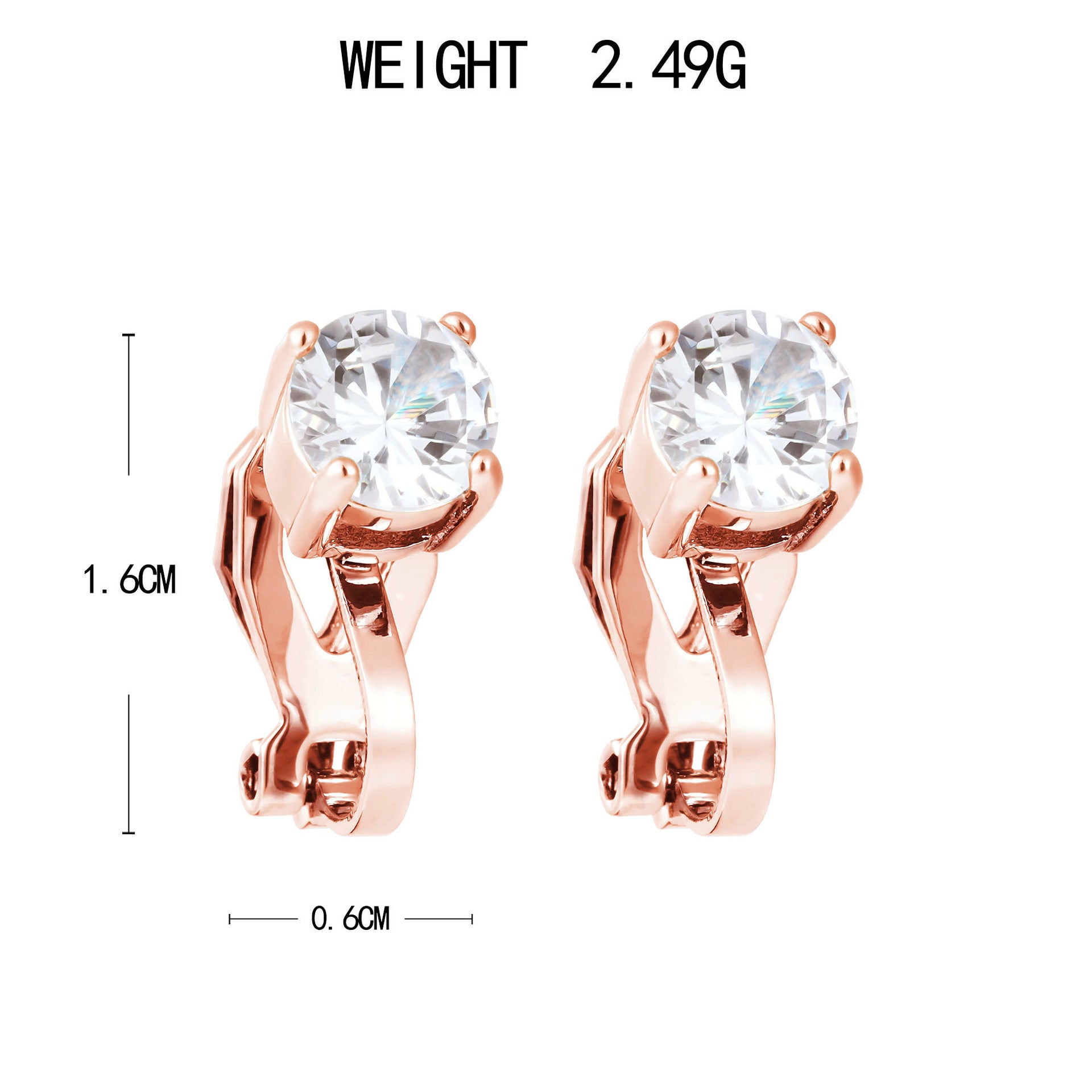 Atemberaubende Ohrring für den Alltag