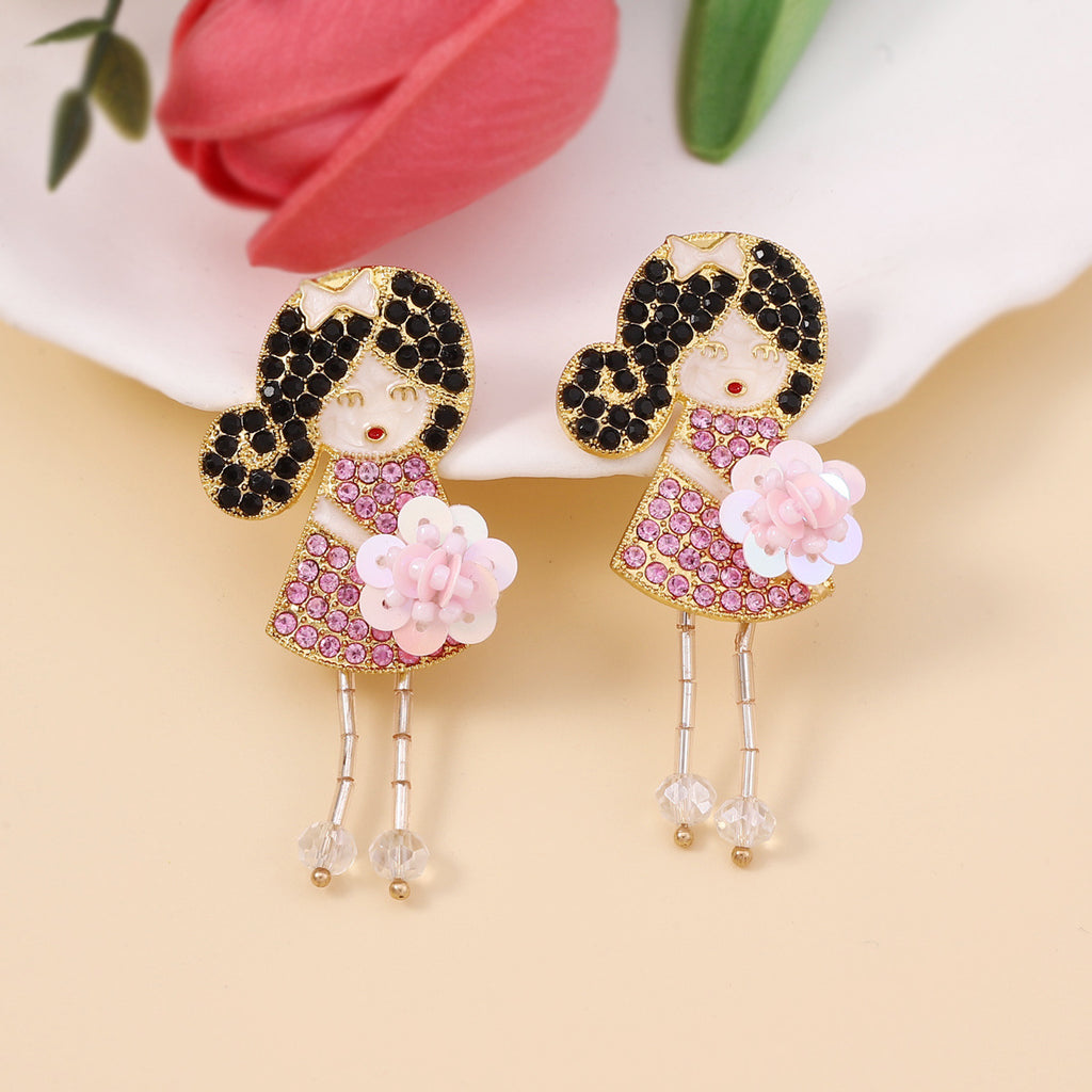 Atemberaubende Ohrring für den Alltag