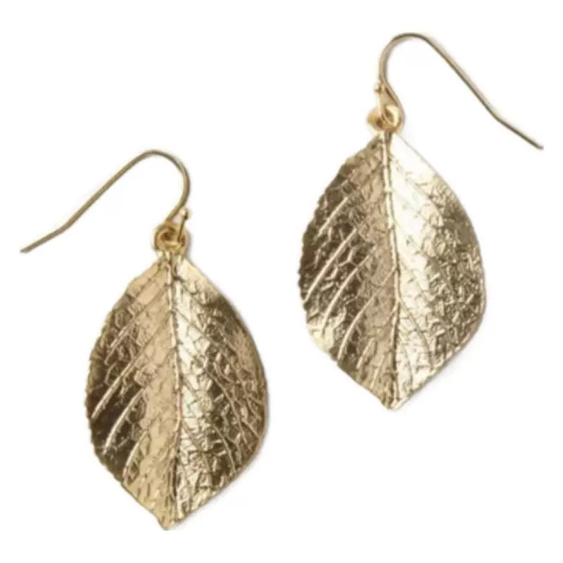 Klassische Gold Ohrring mit zeitloser Eleganz