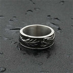 Zarte handwerkliche Ring