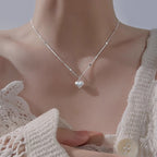 Zarte handwerkliche Halskette