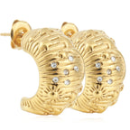 Romantische Gold Ohrring für besondere Momente