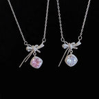 Zarte handwerkliche Halskette