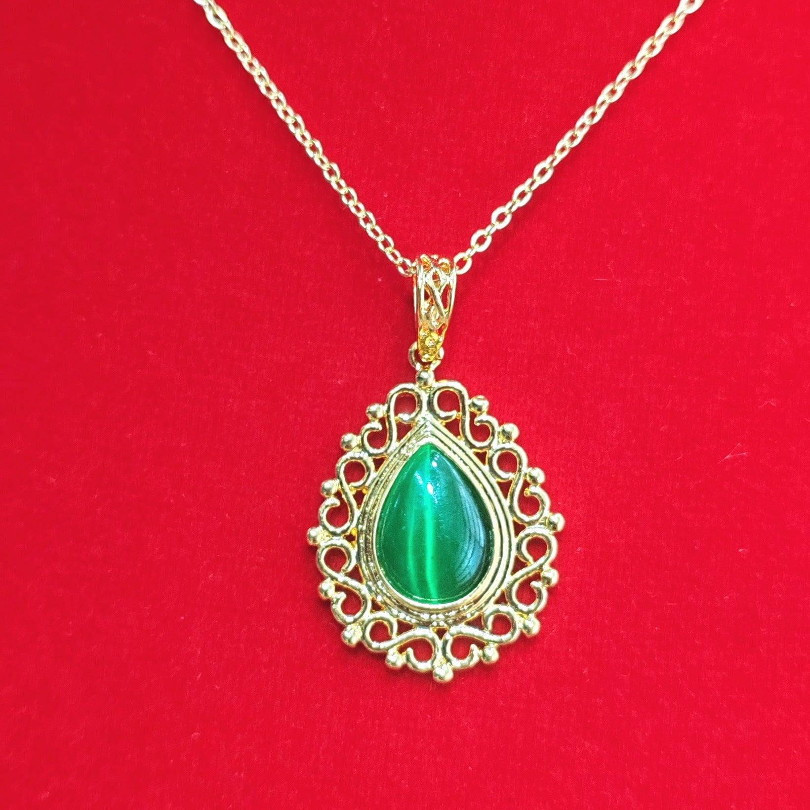 Handgefertigte Vintage Halskette