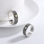 Schöne Silber Ring mit einzigartigem Stil