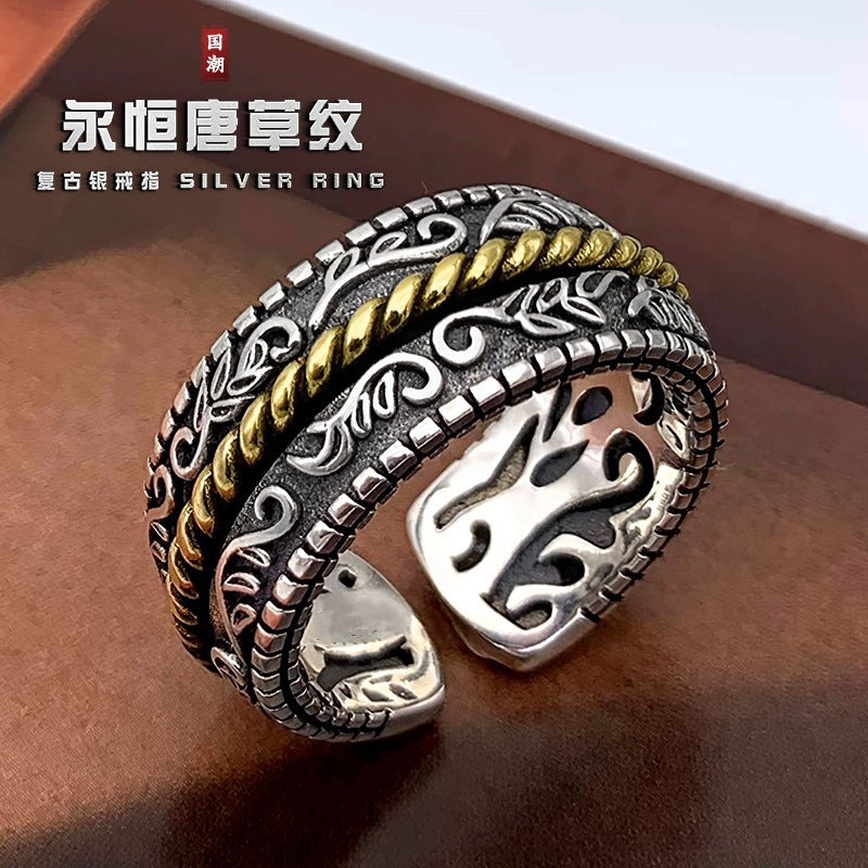 Klassische Silber Ring mit zeitloser Eleganz