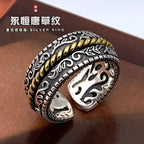 Klassische Silber Ring mit zeitloser Eleganz