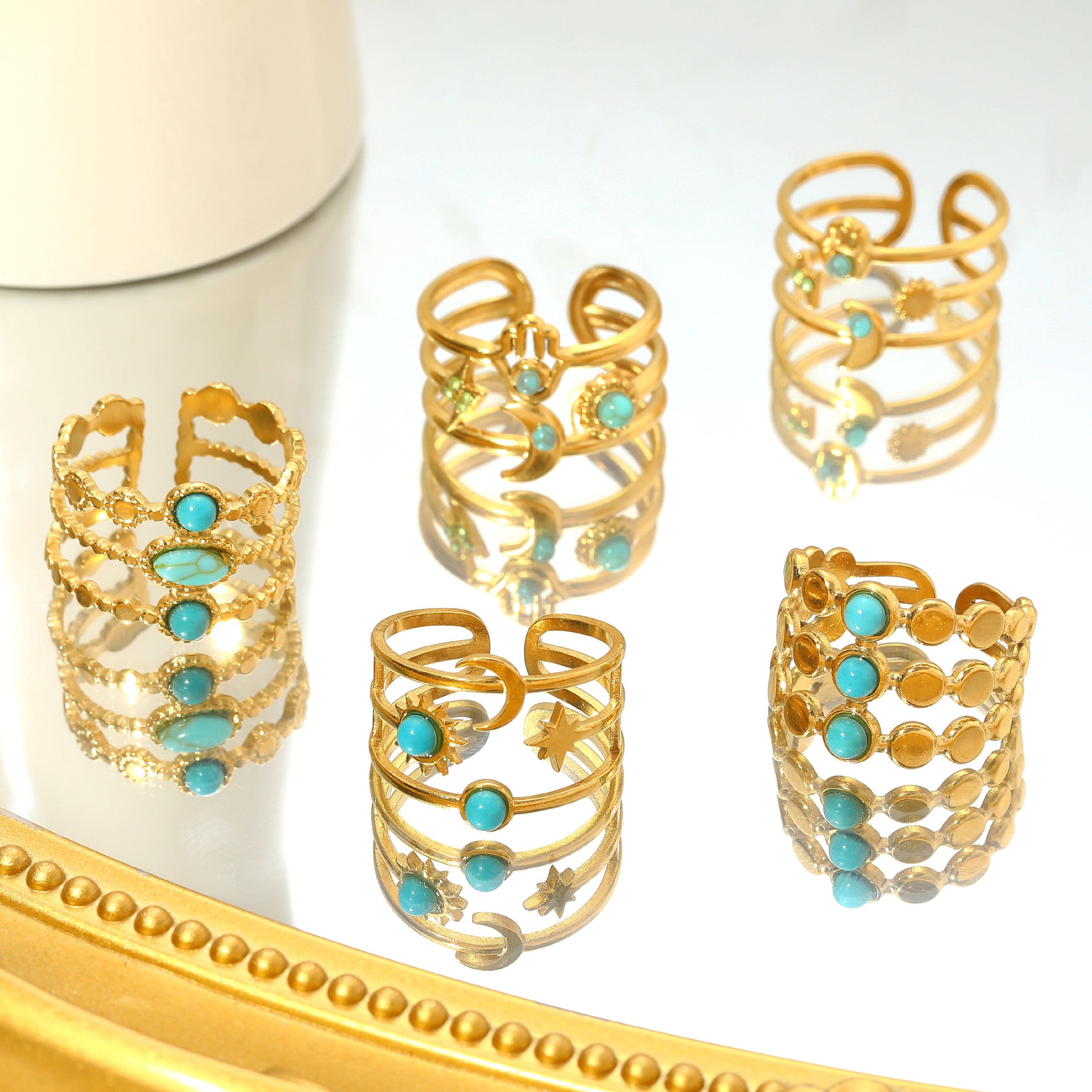 Elegante Gold Armband für jeden Anlass